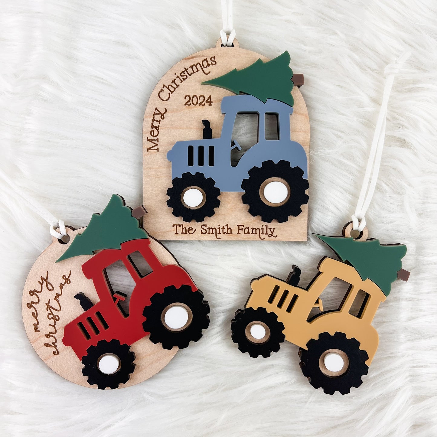 Tractor Ornament