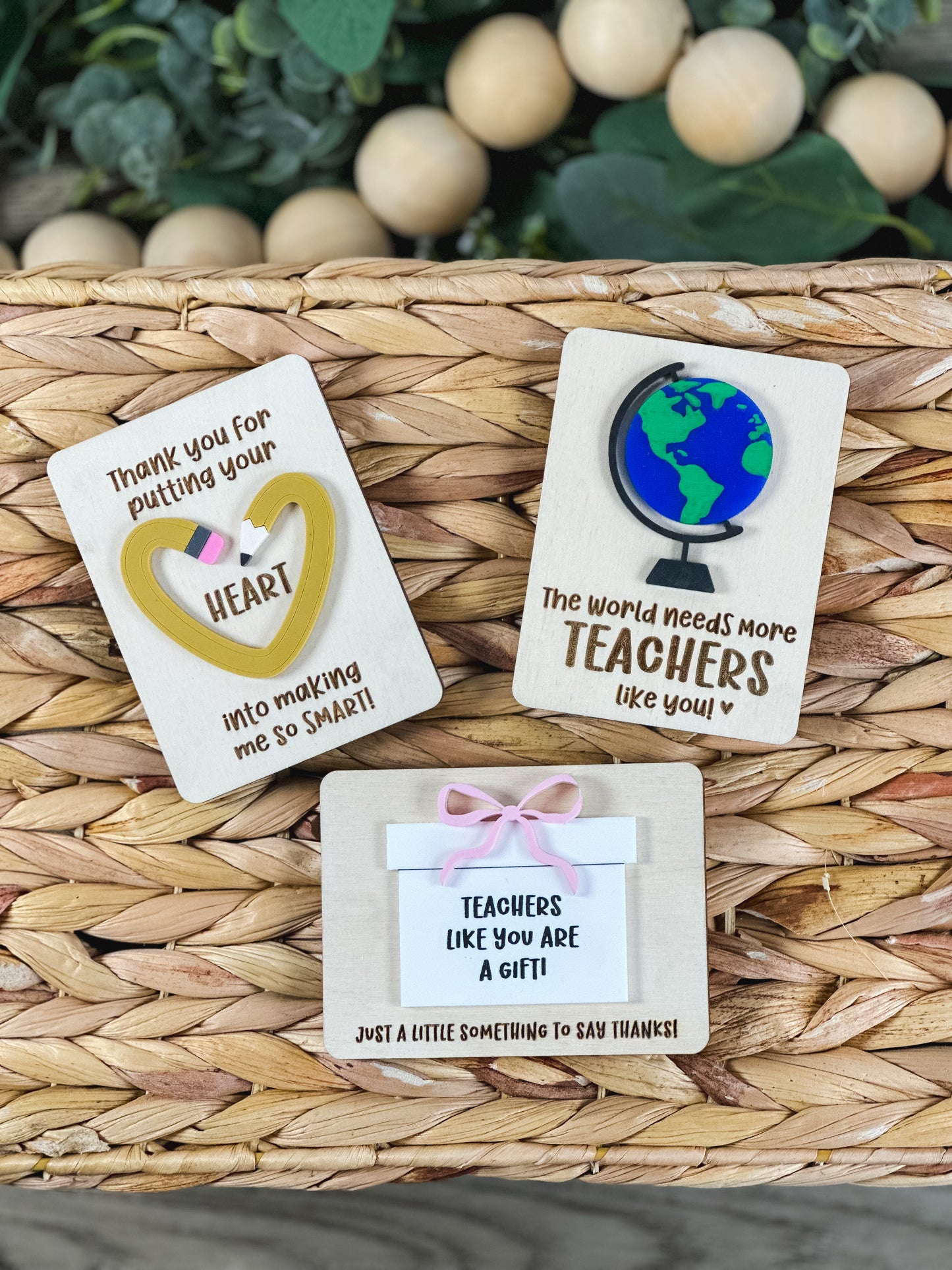 Teacher Gift Card Holder📚