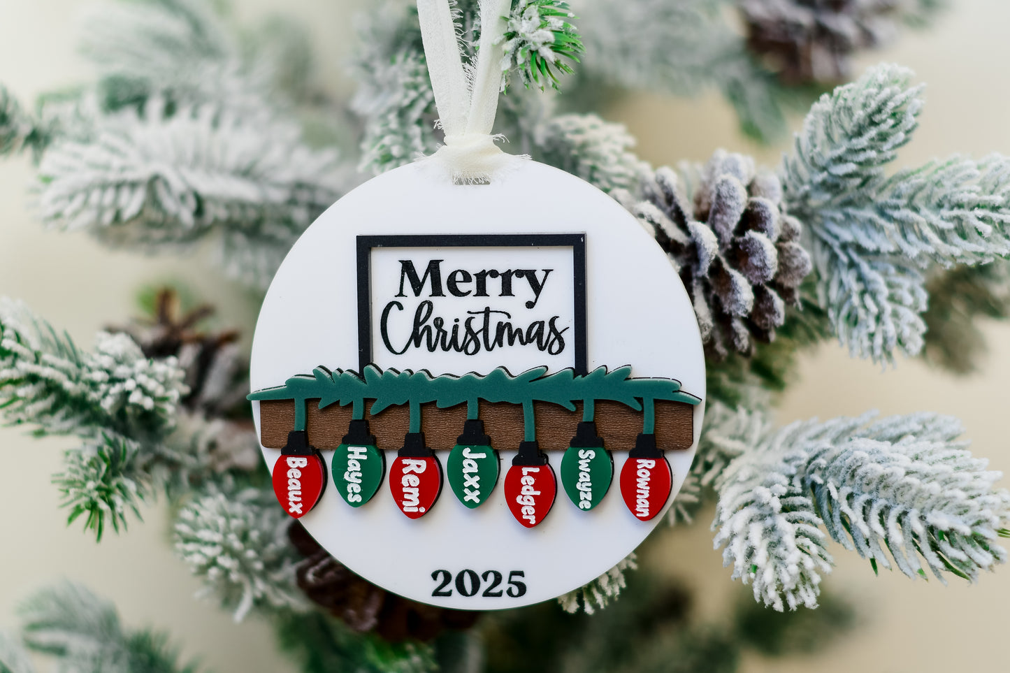 Family Mantle Ornament