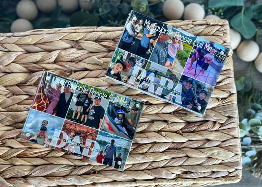 “My favorite People” Acrylic Frame