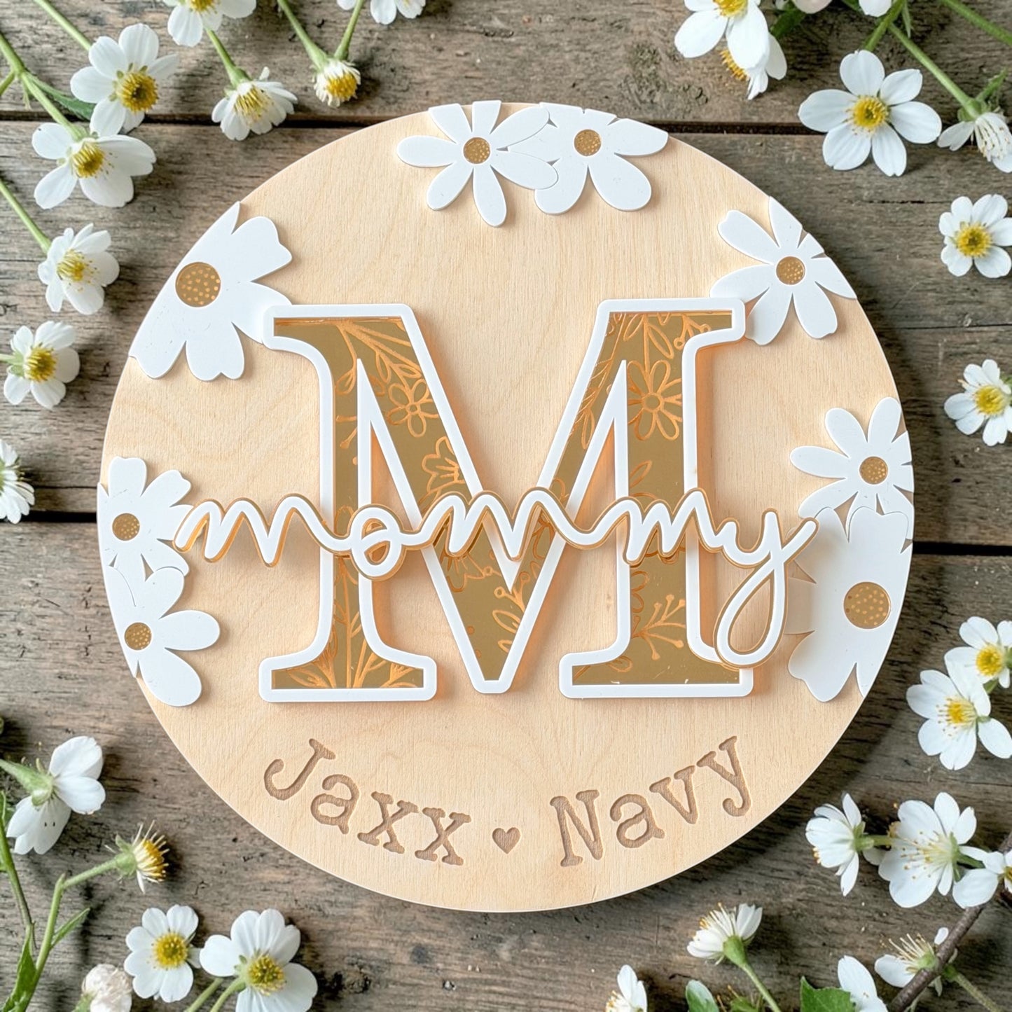 Floral Plaque 🌼
