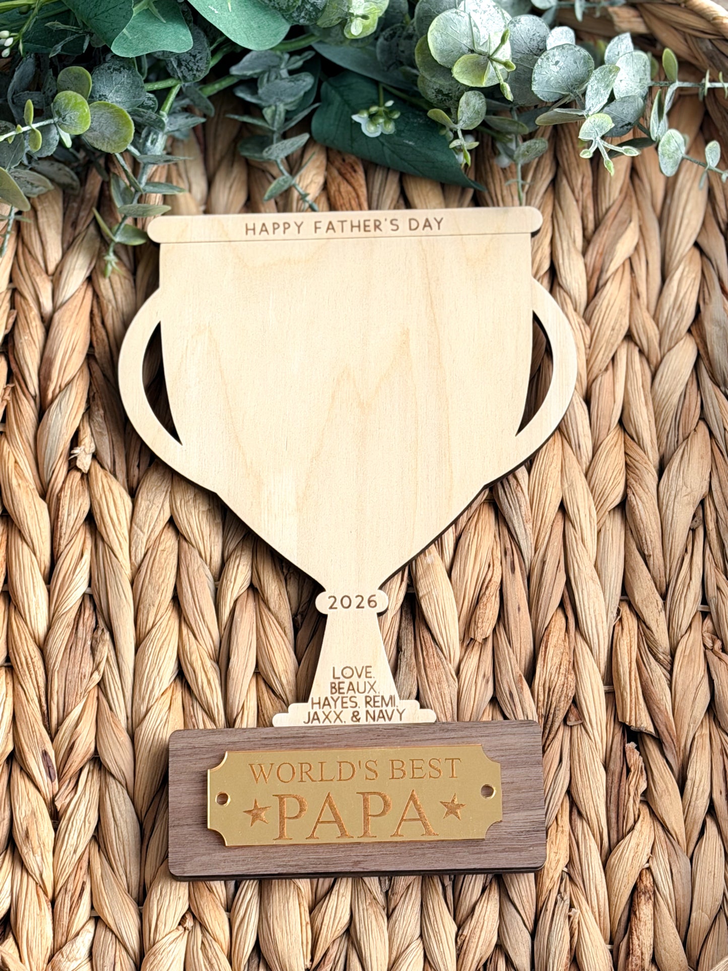 World’s Best Trophy 🏆