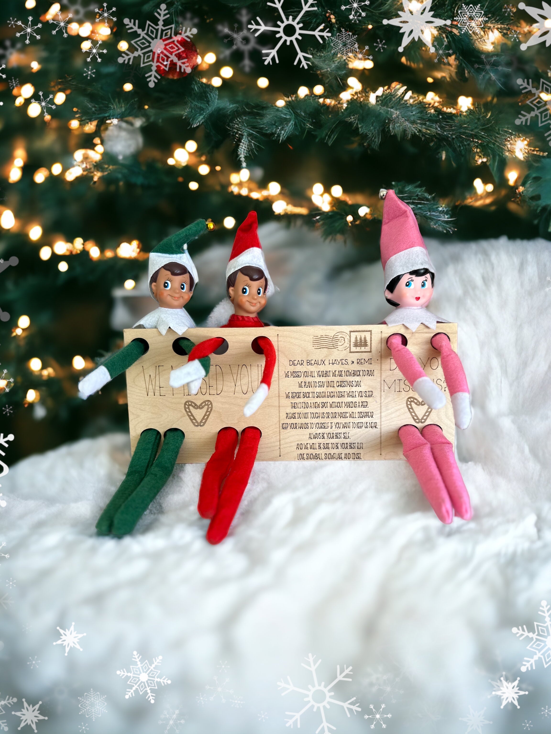 Elf Return Letter – Raising Wild Things Designs