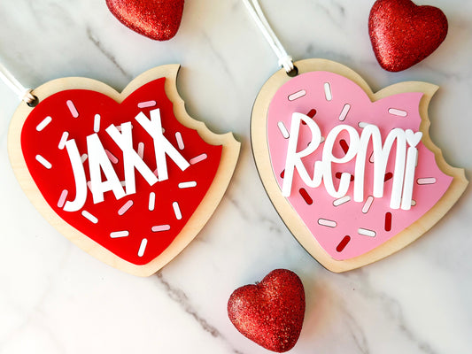 Valentines Cookie Basket Tag