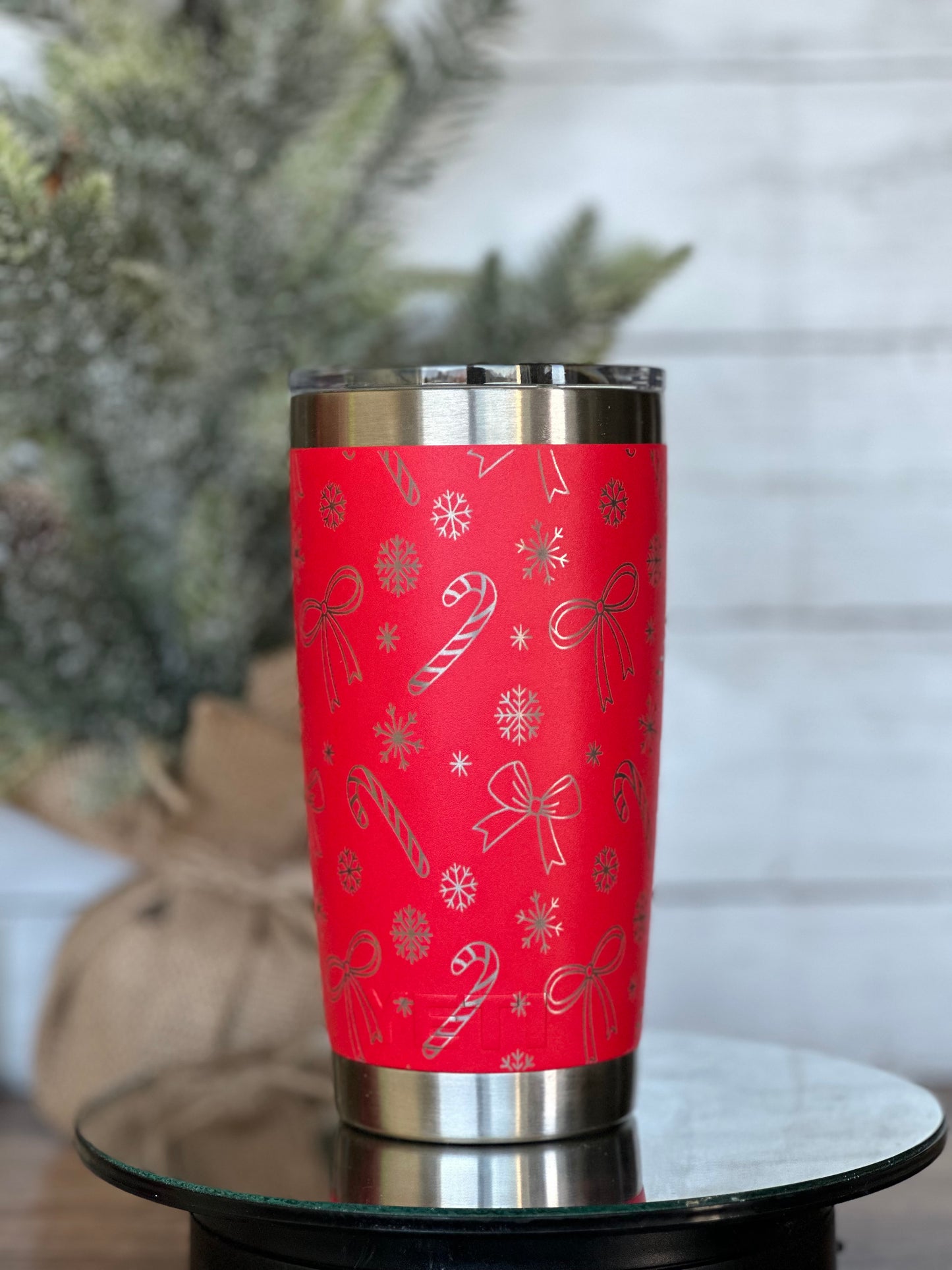 Candy Cane Bows 20oz