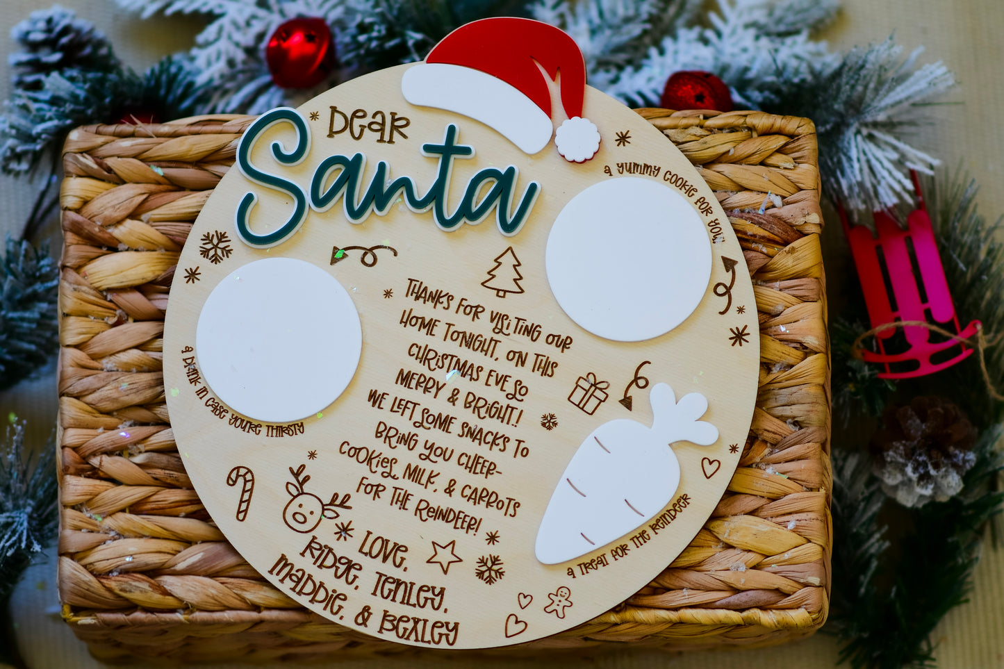 Santa’s Milk and Cookies 🍪