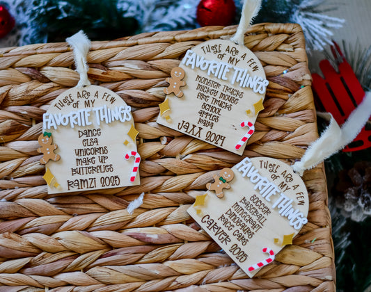 My Favorite Things 🎅🏼