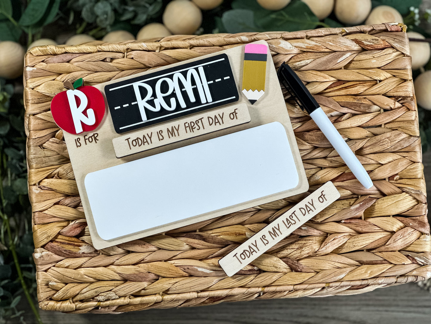 Notebook Back to School Board