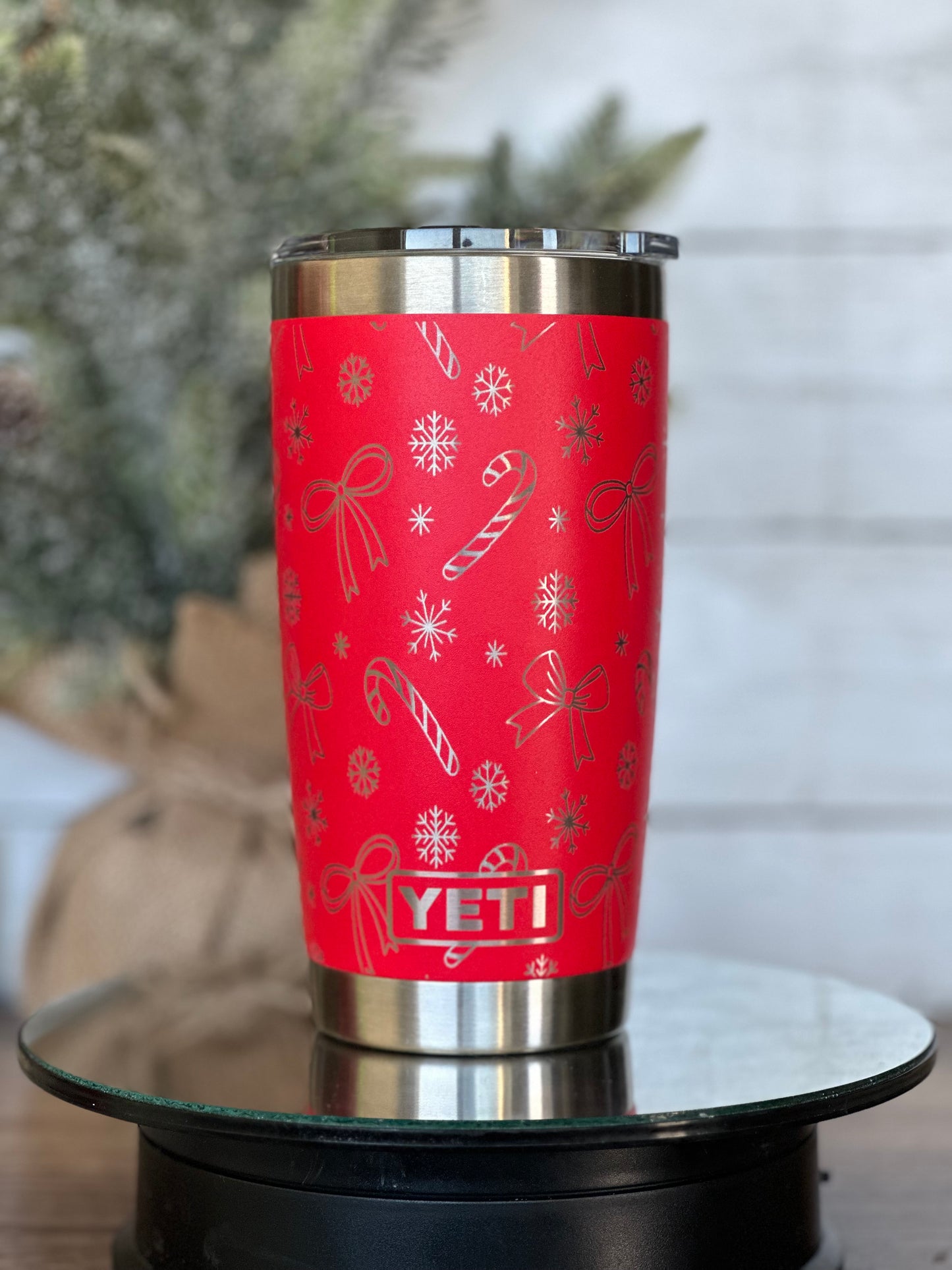 Candy Cane Bows 20oz