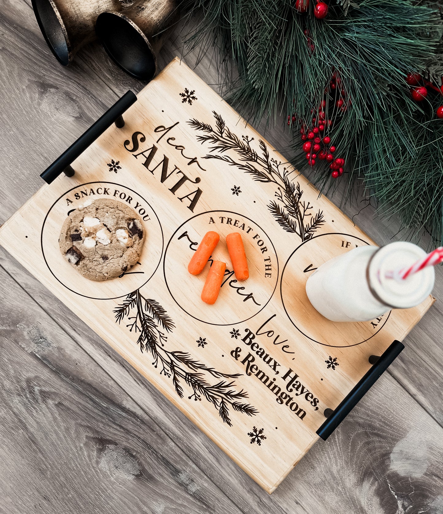 Santa Treat Tray