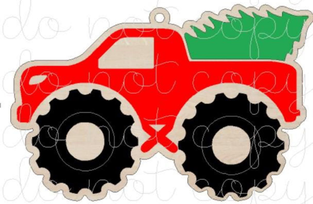 Personalized Monster truck