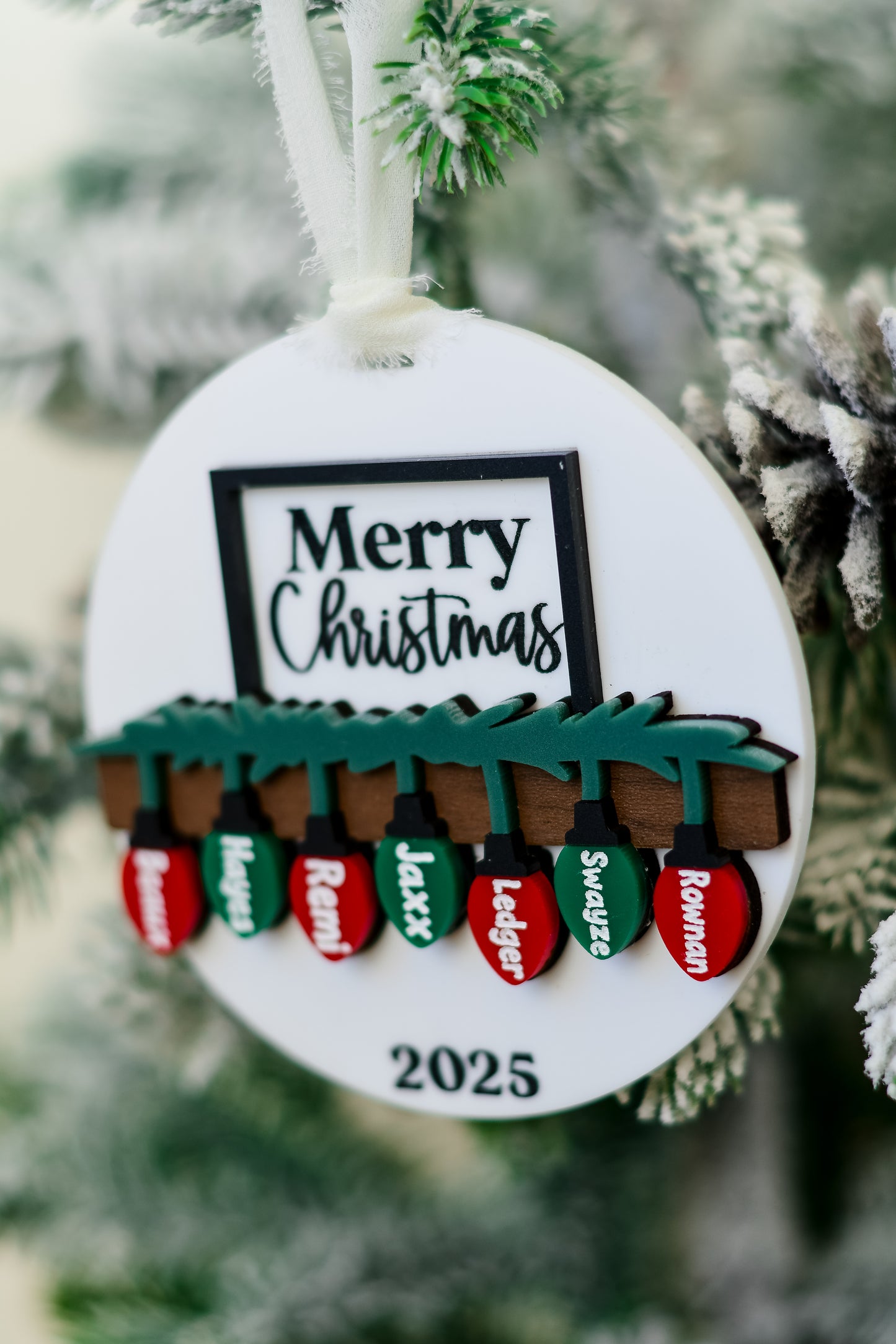 Family Mantle Ornament