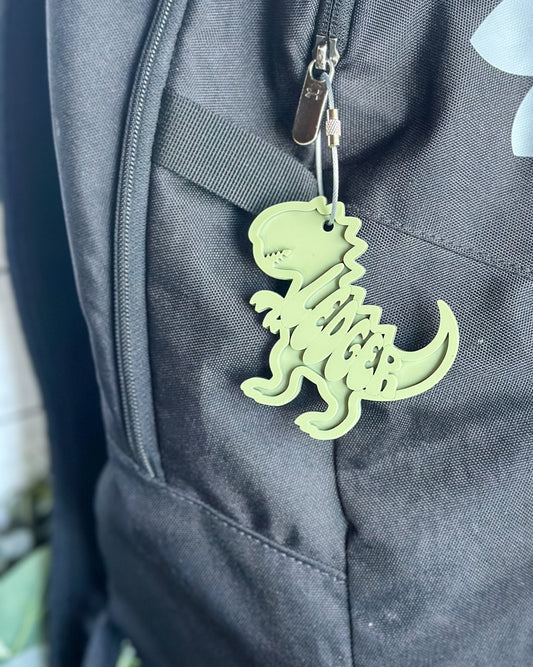 Dinosaur Backpack Tag🦖
