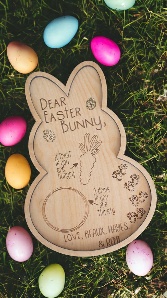 Easter Bunny Treat Tray