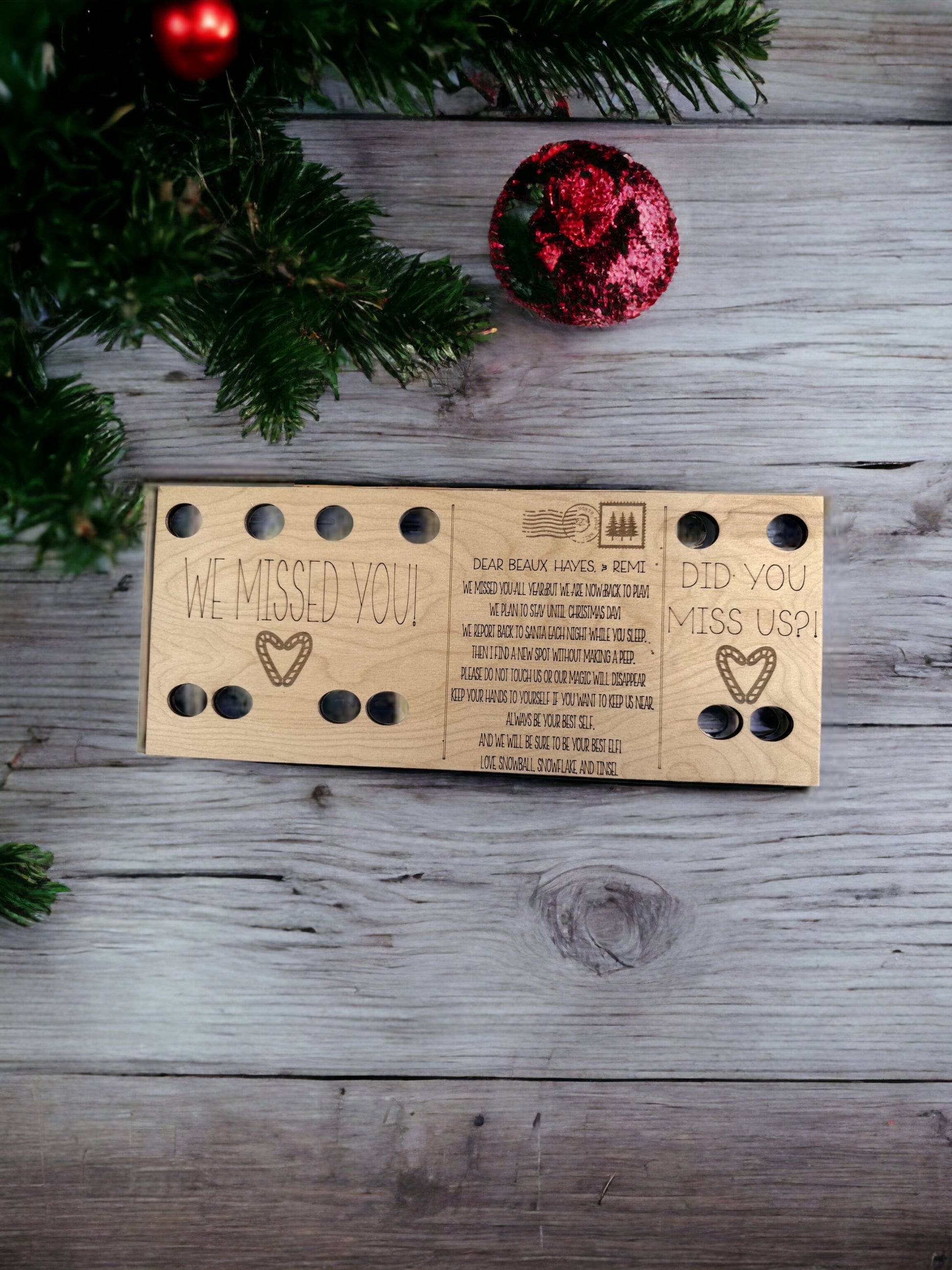 Elf Return Letter – Raising Wild Things Designs