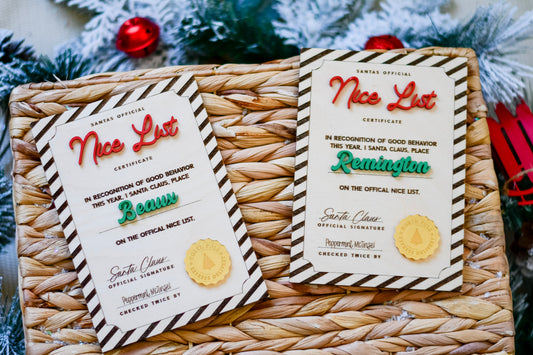 Nice List Award 🥇