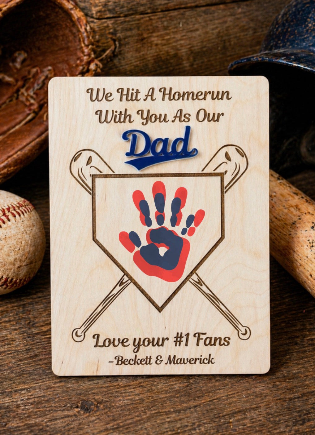Home Run Hand Print⚾️