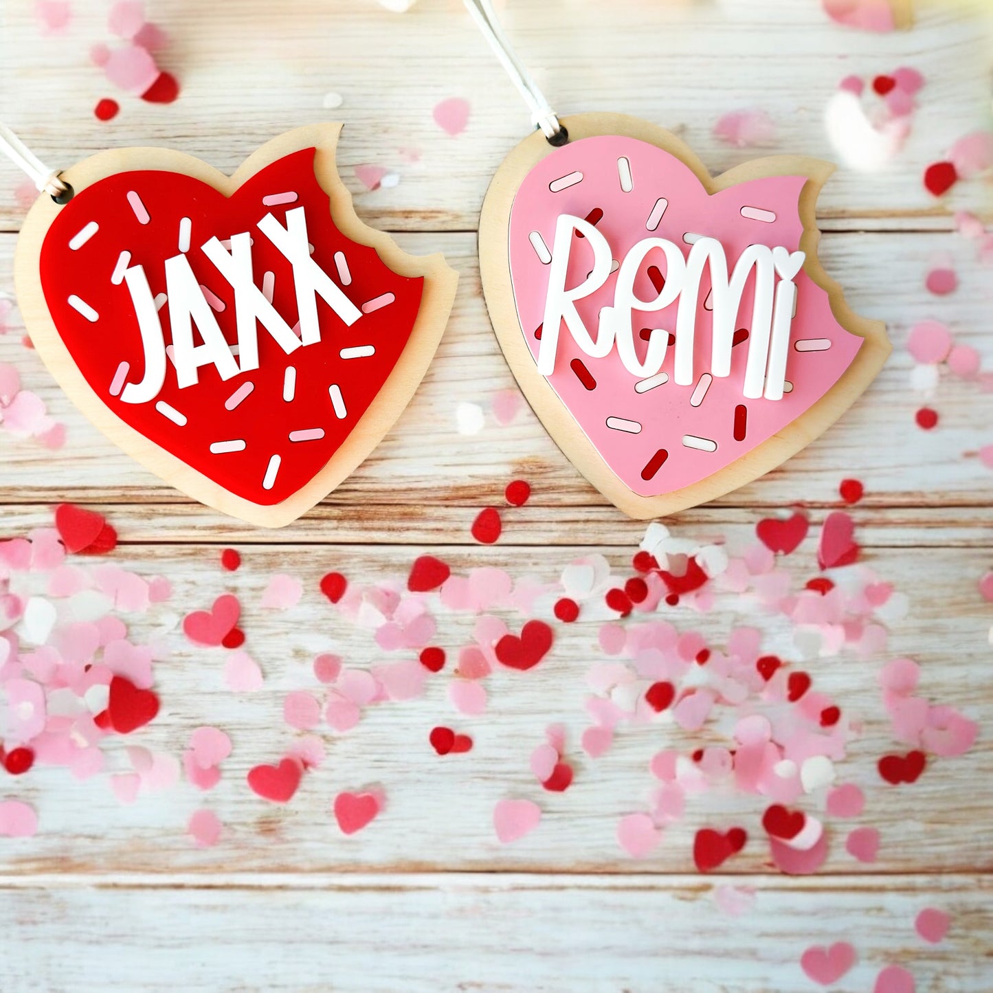 Valentines Cookie Basket Tag