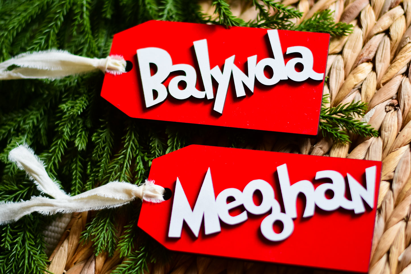 Grinch Inspired Stocking Tag